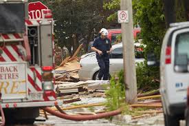 Emergency services were called to a fire and suspected gas explosion at a house on livingstone road in walthamstow, east london. Vehicle Slams Into House Causing Explosion In London Ont Police Say Saanich News