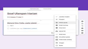 Tiga contoh soal tersebut mengambil ragam soal dengan kutipan paragrafnya. Cara Membuat Soal Pilihan Ganda Di Google Form 2021 Cara1001