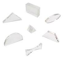 Coating Optical Rectangular Glass Prism Lens