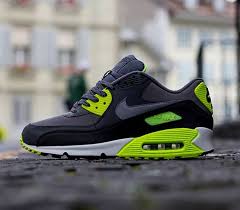 Nike Air Max 90 Essential Dark Grey Cool Grey Anthracite Volt Nike Air Max Nike Air Max 90 Nike Air