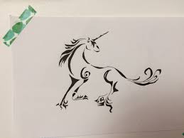 Tuto dessiner une fille manga simple. Photo De Licorne Dessin Facile Get Images One