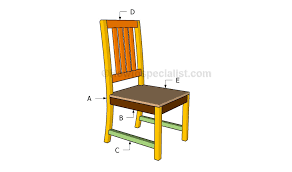 kitchen chair plans howtospecialist