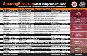 meat temperature magnet a handy guide for grilling the