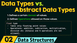 Data Types Vs Abstract Data Types Youtube