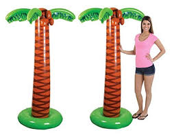 A beach themed pool party is a lot of fun! Inflatable Palm Trees 2 Pack 6 Ft Luau Hawaiian Tropical Party Decorations For Adults Kids Summer Beach Theme Party Photo Prop Pool Decor Moana Birthday Party Supplies By 4e S Novelty