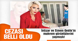 Sevgilisinin hayatındaki herkesten ve her şeyden sorumlu olmak. Intizar Ve Mustafa Ceceli Nin Esi Esi Sinem Gedik In Mahrem Goruntulerini Yaymisti Aldigi Ceza Belli Oldu Sakinca Www Sakinca Com Internet Haber En Son Haber Guncel Haberler Son Dakika