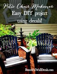 Patio Chair Makeover Patio Chairs Makeover Patio Chairs Chair Makeover