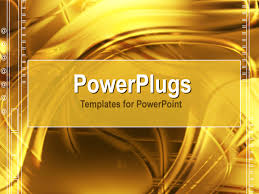 Powerpoint animated curtains backgrounds for awesome. Powerpoint Template Gold Abstract Design 1565