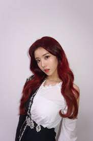 Official Izone On Twitter Red Hair Red Hair Color Japanese Girl Group