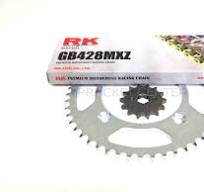 428 Conversion Kit - Steel Sprockets with Choice of Chain - Kawasaki KX85 /  KX85 Big Wheel '01-20