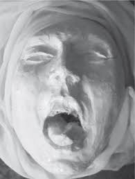 Tongue by Alison Fine: 11 £ 12 £ 6 in. drywall, newspaper and woodboard... 