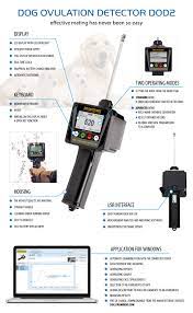 The dog ovulation detector is used to detect whether the dog is in the ovulation estrus period by detecting the resistance change of the vaginal mucus. Draminski Dod2 Dog Ovulation Detector