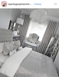 Pin By Anisa Stillman On Room Decor Silver Bedroom Decor Luxurious Bedrooms Comfortable Bedroom