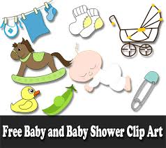 Cute pictures baby shower clipart. Free Baby Shower Clip Art