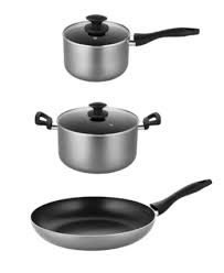 Culinary Edge 5 Piece Nonstick Cookware Set 3qt Saucepan 8qt Stock Pot 12 Cookware Set Nonstick Cookware Cookware