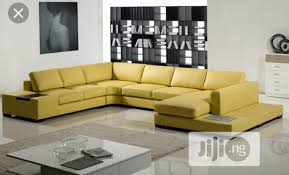 Wayfair.com has been visited by 1m+ users in the past month Quality U Shaped Yellow Leather Sofa Set In Ikotun Igando Furniture Happy Home Furniture Jiji Ng