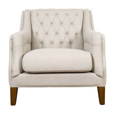 Off White Single Chair Single Sofa Furniture Living Room Furniture Online