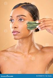 124 Gua Sha Brown Stock Photos