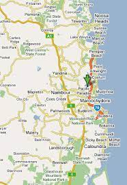 Australia Sunshine Coast Map Sunshine Coast Map