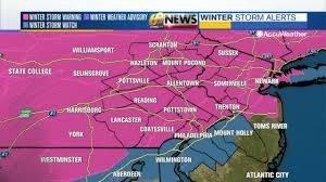 Winter Storm To Bring Snow Sleet Wind Wednesday Into Thursday Weather Wfmz Com