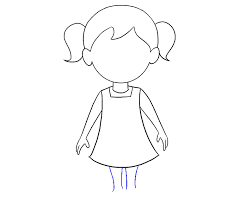 How To Draw A Cartoon Girl In A Few Easy Steps Easy Drawing Guides Easy sketches a necessity for beginning artists because they bolster your foundational abilities and help build your portfolio.