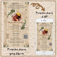 Maybe you would like to learn more about one of. Undangan Online Tasyakuran Akikah Rustic Shopee Indonesia