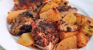 دجاج متبل بالفرن من الشيف دعد أبو جابر من الشيف ليلى فتح الله food recipes cooking