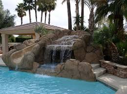Maybe you would like to learn more about one of these? Rock Waterfall Pool Ideas True Blue Pools