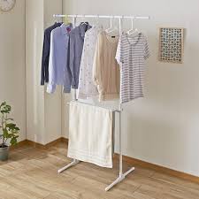The item is a folding drying rack with 3 layers design for clothes hanging and shoes storage. Clothes Drying Rack T Stand Smw 3 7 5 Kg The Home Shoppe
