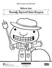 Scaredy Squirrel Games Activities Scaredy Squirrel Squirrel Coloring Page Coloring Pages