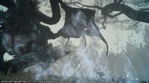 Blasting A Behemoth King With Ice And Quickly Remembering He S Immune Ffxv The behemoth king is a creature that roams around the city of insomnia in chapter 15. blasting a behemoth king with ice and