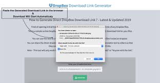 A zip file is a single compressed file that can contain multiple files or even entire directories inside it. Latest Dropbox Download Link Generator