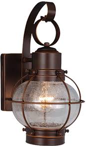 Vaxcel Ow21861bbz Chatham Nautical Burnished Bronze Finish 7 25 Wide Outdoor Wall Lighting Sconce Vxl Ow21861bbz