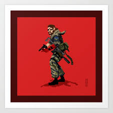 Visit the official nudie jeans® online shop for the full nudie jeans collection. Metal Gear Solid V Venom Snake Art Print By Aaryaa Society6