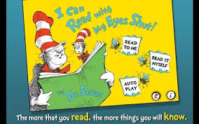 I Can Read With My Eyes Shut Screenshot Thumbnail Kids Literacy Kids App Seuss