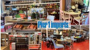 Quality built wicker chair and table set in great condition. Pier 1 Imports Dining Room Furniture Home Decor Clearance Furniture Shop With Me 2019 Youtube