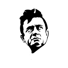 Johnny Cash Window Decal