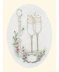Cross stitch card patterns free. Congratulations Cross Stitch Card Kit