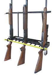 Safety is paramount among gun owners. Buy 9 Locking Gun Rack For Wall Floor Mount Secure Gun Storage Solutions Rifle Shotgun Vertical Display Rack Also For Gun Cabinets In Cheap Price On Alibaba Com