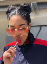 Crownme Bitxch Sunglasses Vintage Fashion Eye Glasses Shades Sunglasses