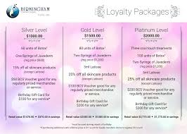 All 40,000 bogo gift card offers will launch at 9 a.m. Loyalty Program Birmingham Cosmetic Surgery