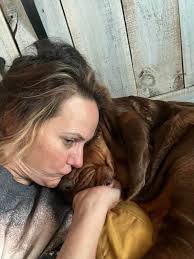 Puppy upset sister stole bone