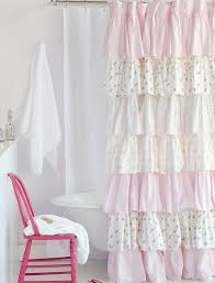 Shower Curtain French Ruffle Camryn Shabby Chic Shower Shabby Chic Shower Curtain Shabby Chic Curtains