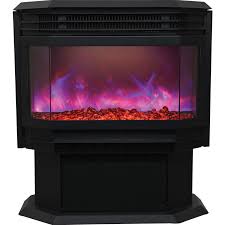 It is available in a wide selection of sizes and includes both an ember log set and an ember media kit. Amantii Freestanding Electric Fireplace Sylvane
