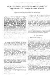 (sendirian berhad) sdn bhd malaysia company is the one that can be easily started by foreign owners in malaysia. Pdf Factors Influencing The Intention To Donate Blood The Application Of The Theory Of Planned Behavior