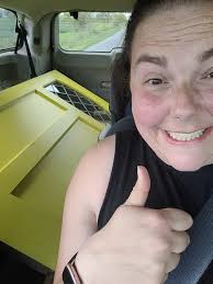 Amazing leaded glass craftsman front door