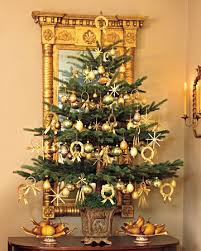 Martha Stewart Golden Christmas Tree Small Christmas Trees Tabletop Christmas Tree Martha Stewart Christmas