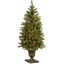 National Tree 4 Foot Dunhill Fir Pre Lit Entrance Christmas Tree With Clear Lights Christmas Tree Clear Lights Pre Lit Christmas Tree Christmas Tree Lighting