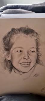 Commissioned portrait with tombow mono graphite pencils