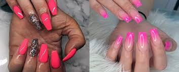 We dye our hair, we get. Top 60 Best Hot Pink Nails For Women Spunky Design Ideas